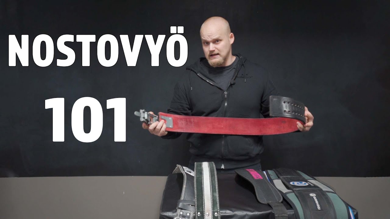 Miten käyttää nostovyötä & mikä vyö ostaa? | Nostovyö 101