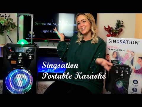 Singsation - Système de Karaoke Portable, Haut-Parleur Bluetooth