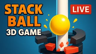 Stack Ball Level 100+ | Super Fast Helix Smash!