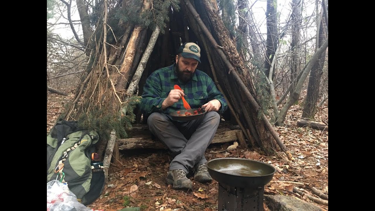 At the Shelter Part 3 (Firebox Stove/Fry Pan) YouTube
