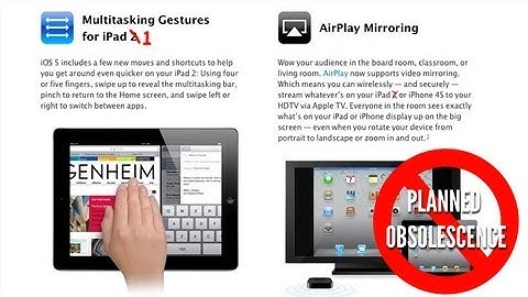 Enable Multitasking Gestures and Display Mirroring on iPad 1
