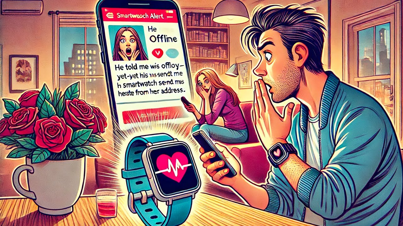 He Told Me He Was Offline All Day — Yet His smartwatch sent me his ...