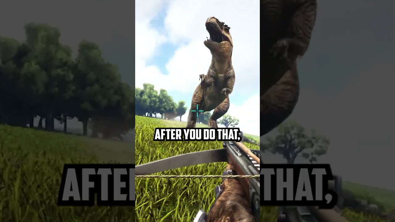 How To INSTANTLY Tame ANY Dino ARK Fast