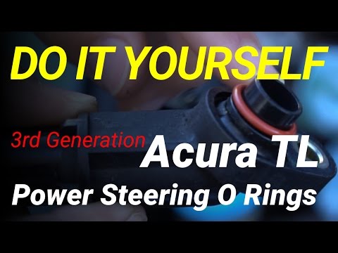 How to Replace Power Steering O Rings in Acura TL