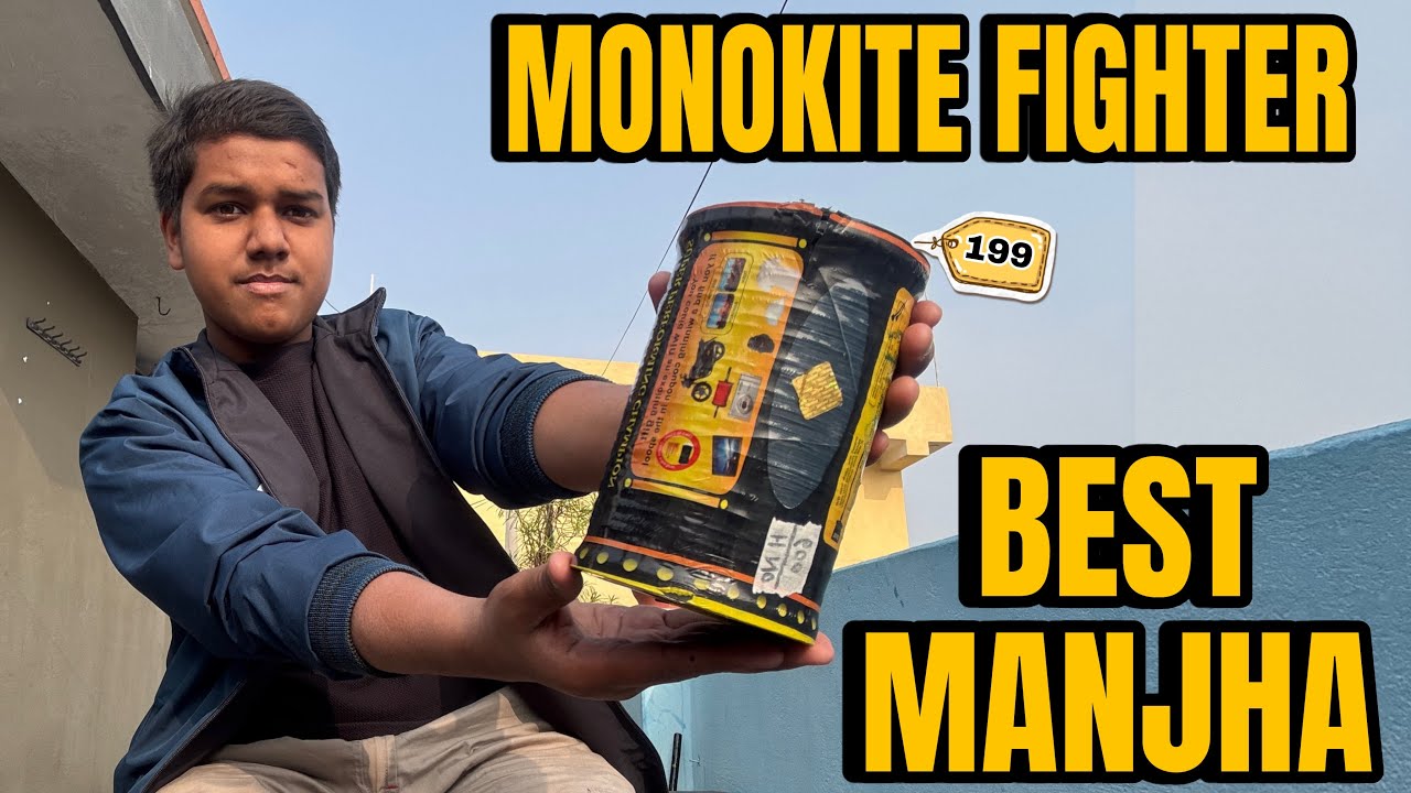 Monokite Fighter Manjha Testing 🔥 | Is This Really the BEST Manjha?