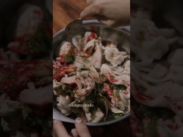 Frango Frito Vegano ✨️ pra quem desacreditou do queijo coalho vegano 😅b