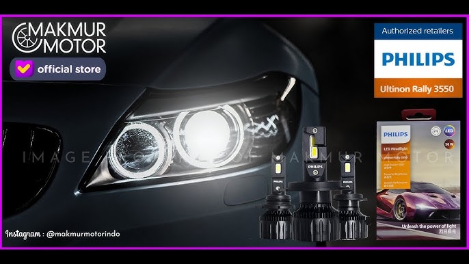 Transform Your Night Drives: Philips Ultinon Rally 3550 LED Bulbs Unboxing  & Performance Test 