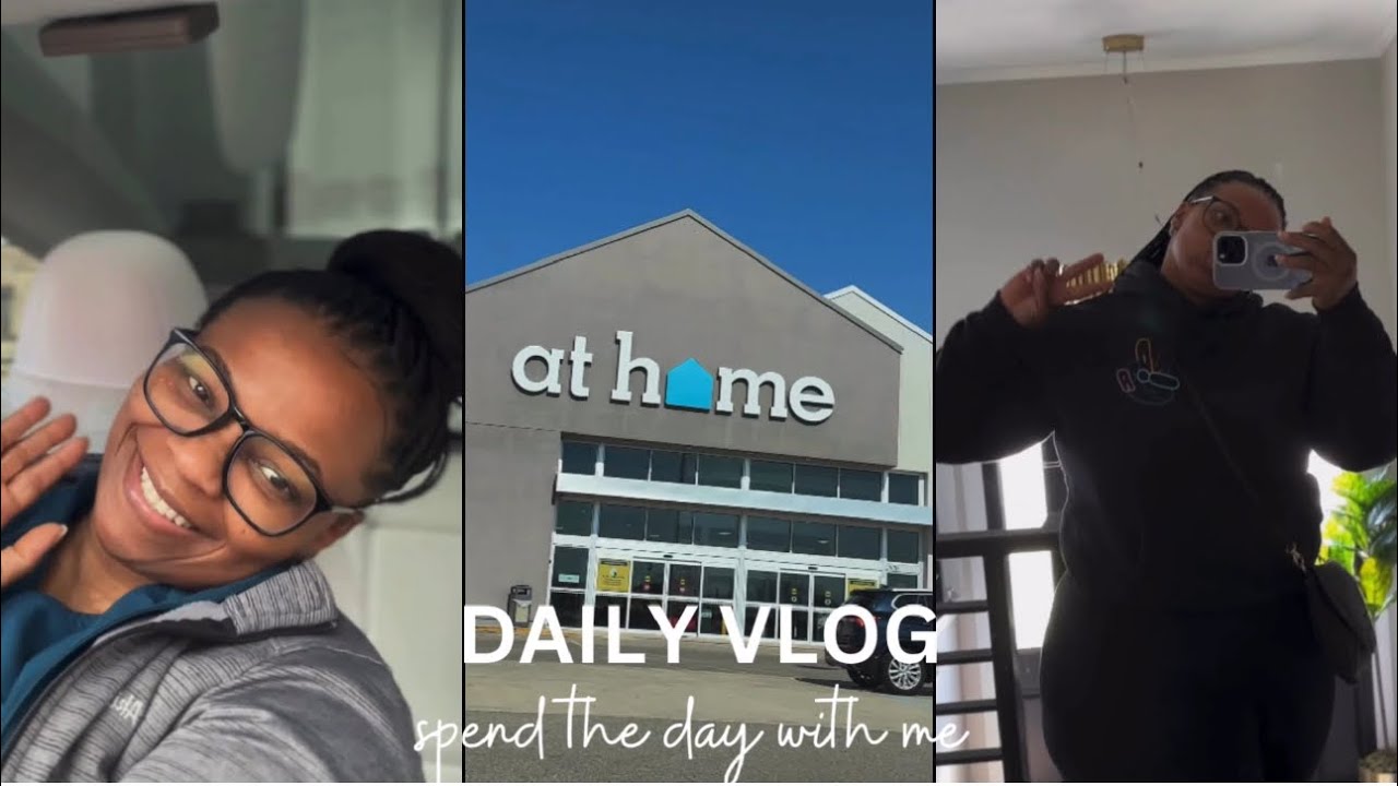 Daily vlog new home decor at home store shopping trip