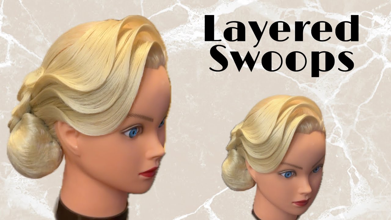 Урок по созданию многослойной прически Swoops