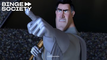 Megamind | Megamind traps Metro-man to his Death | Cartoon for kids