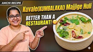 Better Than a Restaurant! Kuvale(Kumbalakai )Majjige Huli |ASH GOURD BUTTERMILK CURRY|Amchi Recipe😋