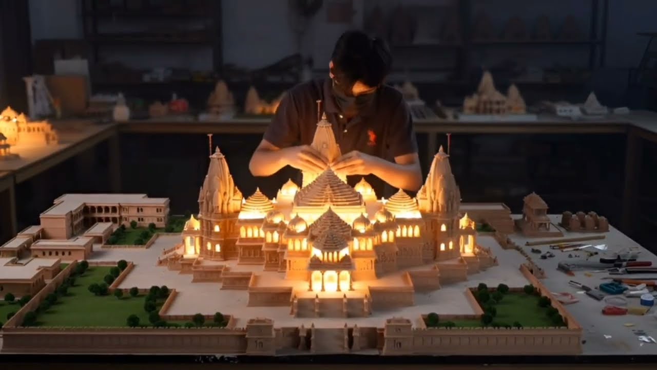 Ram Mandir beautiful art