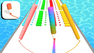 Crayon Rush 3D ​- All Levels Gameplay Android,ios (Levels 76-77)