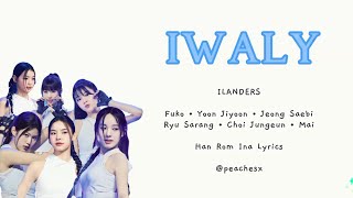 [I-LAND2] ILANDERS (PD Pick) 'IWALY' | ColorCodedLyrics | Han Rom Ina Lyrics |