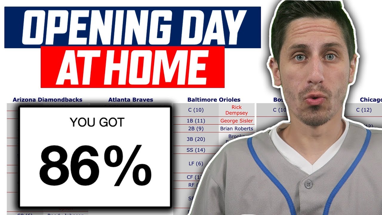 Do You Know MLB Opening Day Starters for EVERY MLB Team? YouTube