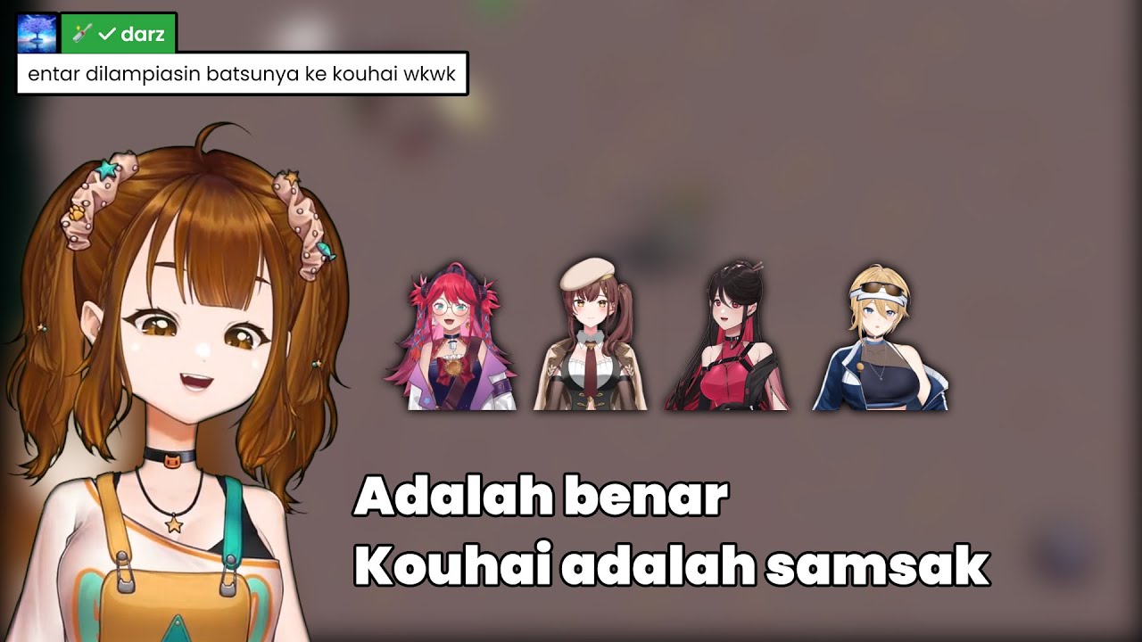 【 VTuber Clip 】Kouhai adalah Samsak Katanya 👀 | Alenka Inventra