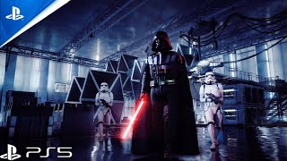 Darth Vader Defends the Death Star | Star Wars Movie Battles | PlayStation 5 Gameplay |Battlefront 2
