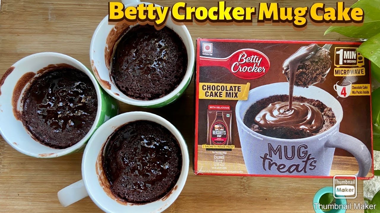 Betty Crocker Mug Treats | Betty Crocker Mug | Betty Crocker Chocolate Mug Cake |Mug Cake - YouTube