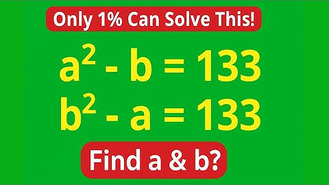 Solve This Viral Math Equation Challenge | Only 1% Get It Right!