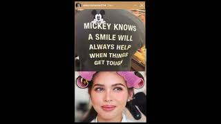 News Updates Post ni Alden Richards sa kanyang IGS na Mikey Mouse nginitian ni Maine Mendoza!!!!!!!!