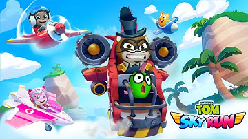 Talking Tom Sky Run Complete Gameplay: Level 1-60 Walkthrough (4K)