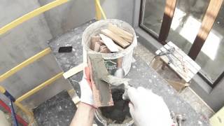 Укладка плитки под старый кирпич(Как сделать, пусть не спеша, но максимально надежно. Может применяться для искусственного декоративного..., 2016-04-24T09:35:37.000Z)