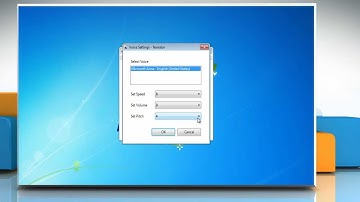 How to Change the Speed, Volume and Pitch of the Narrator voice