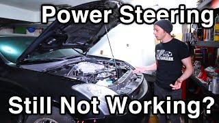 Hard To Turn Steering? [How to Diagnose Lower Universal Joint (U-Joint) // G35 Build]