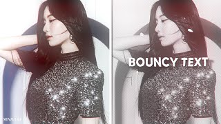 Bouncy Text Animation | AFTER EFFECTS Tutorial