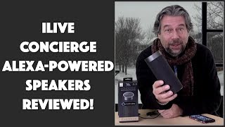 iLive Platinum ISWF476B WiFi Speaker with Rechargeable Battery iLive Concierge Alexa-Powered Speaker -- REVIEWED!
