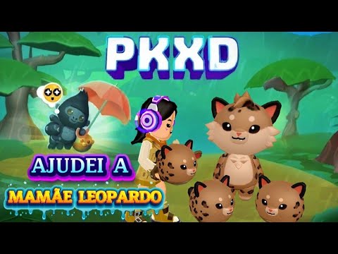 🐆 SALVEI os 5 FILHOTES da MAMÃE LEOPARDO na ATUALIZAÇÃO SAFARI no PK XD
