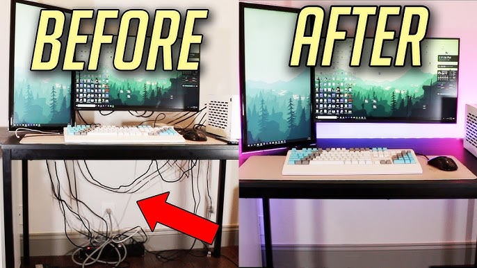 How to Hide Cords, Plus All My Tricks for Cable Management — The Gold Hive