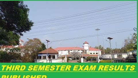 Third Semester Exam Results Published Calicut University In Malayalam
