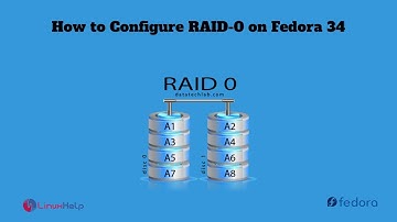 How to configure RAID-0 on Fedora 34