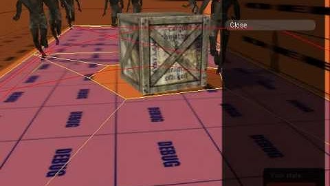 Glow horde dynamic obstacles