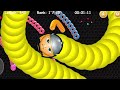 WORMSZONE.IO | CACING HERO THOR MENGUNDANG PETIR DI ARENA WORM ZONE #00025