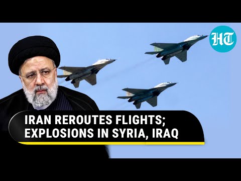 Iran Reroutes Flights, Air Traffic Hit After Israeli 'Strike'; Explosions Heard In Iraq, Syria