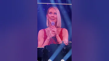 Celine Dion speaks of her mother's passing. Miami performance 1/19/20