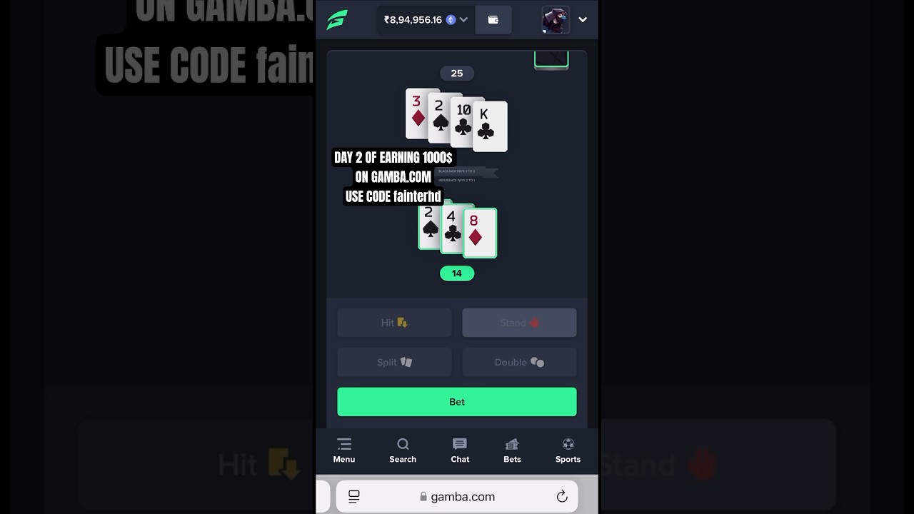 DAY 2 OF EARNING 1000$ PER DAY ON GAMBA 