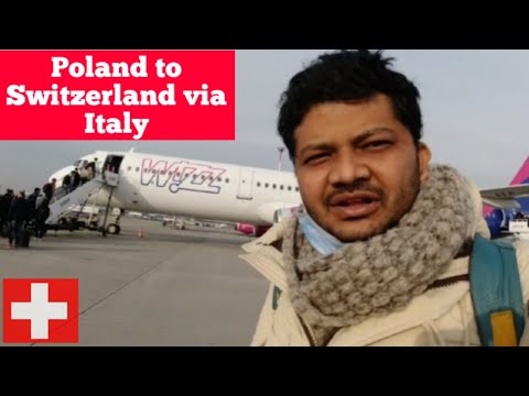 Travelled from Warsaw to Lugano via Bergamo| Poland to Switzerland via Italy| Europe| Schengen Area