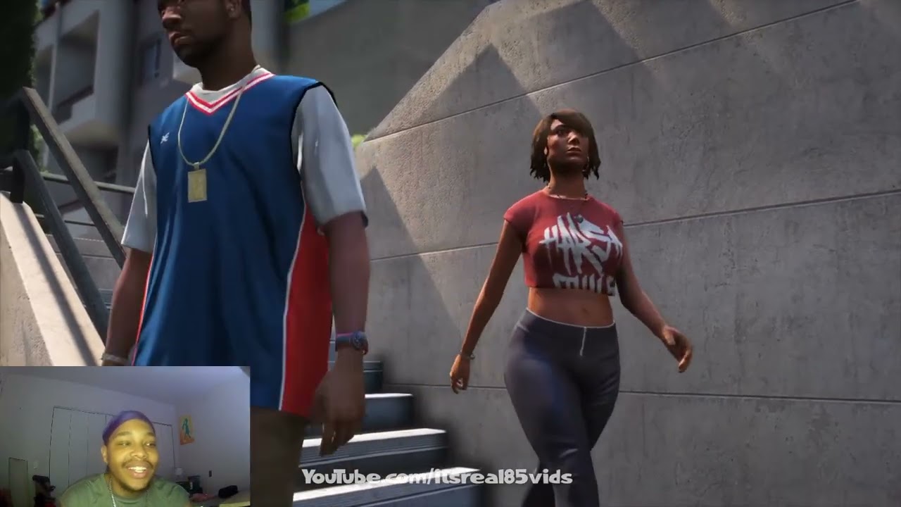 The Insecure Boyfriend💔💔💔 ITSREAL85 GTA V Skit REACTION!  🎬 