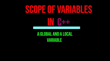 Lecture 5 Scope of variables in C++ በአማረኛ