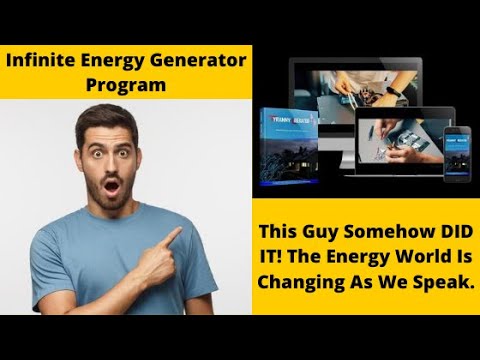 Infinite Energy Generator James Carter | Infinite Energy Generator ...