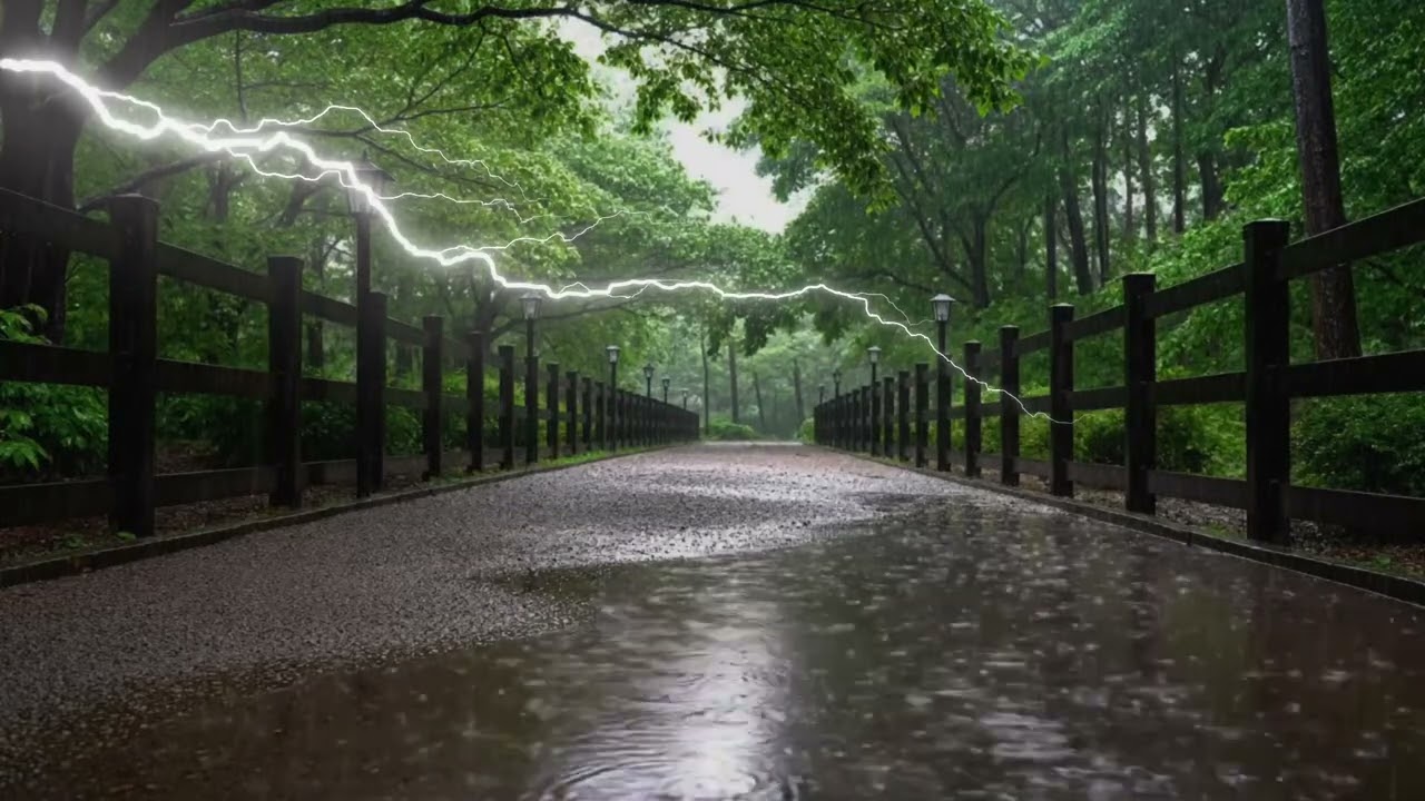 Gentle Woodland Rain Sounds | Relaxing Nature Ambience for Better Rest