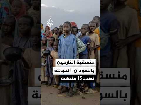 متحدث منسقية النازحين بالسودان: 15 منطقة تواجه المرحلة الخامسة من الجوع