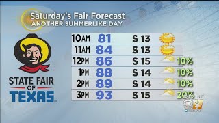 Hot And Mostly Dry For Opening Weekend Of State Fair Of Texas