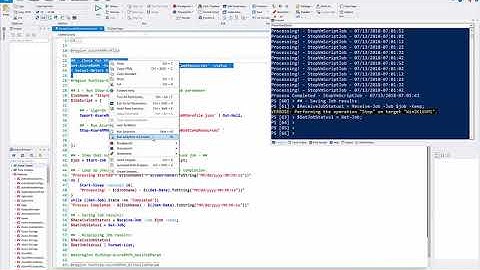 SAPIEN PowerShell Studio Working with Azure Cmdlets In Background Jobs
