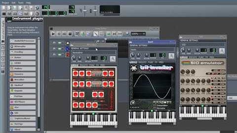 LMMS: the BitInvader plugin