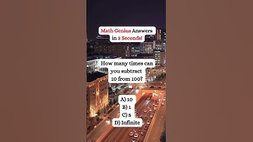 Only geniuses get this right! #shorts #math #riddlemathworld