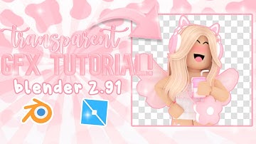 how to make a TRANSPARENT background GFX!  *with voice* | Arixelle